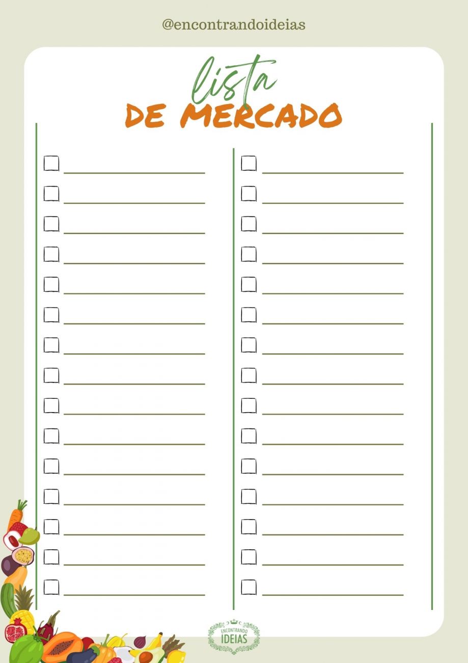 Lista de Mercado